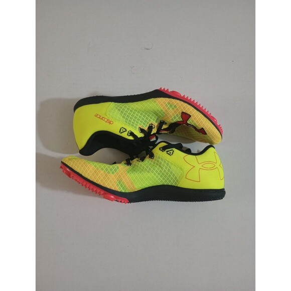 Under Armour Spikes Kick Distance 4 Track Shoes 3025460-300 Men’s Size 9.5 New - Picture 1 of 14